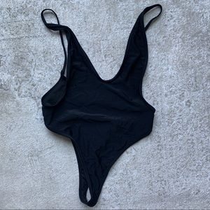 Thong one piece swim S